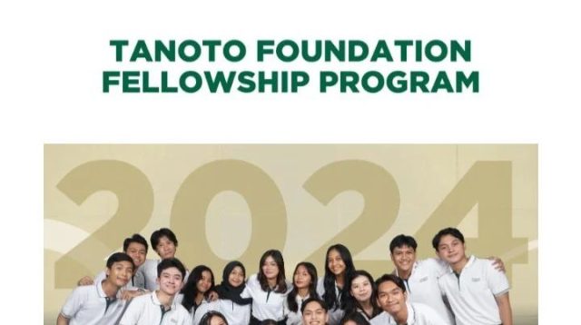 Tanoto Foundation Fellowship Program 2025 Mulai Dibuka