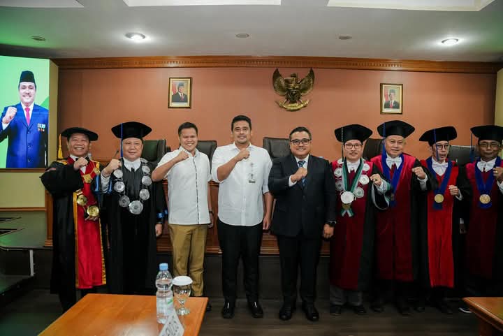 Gubernur Sumut Apresiasi Gelar Doktor Topan Ginting
