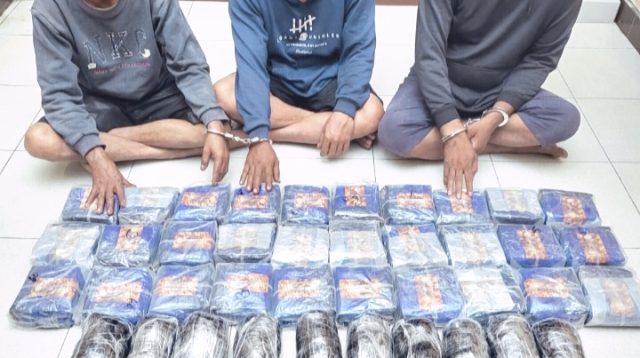 Polisi Gagalkan Penyelundupan 30 Kg Sabu-sabu di Perairan Labuhanbatu Utara