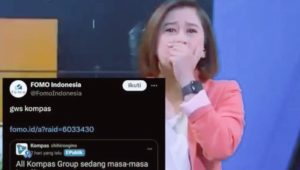 Tangis Presenter Kompas TV Saat Siaran Terakhir Usai Kena PHK Massal