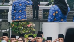 Pj. Sekdaprov Sumut Pimpin Upacara Hari Kebangkitan Nasional