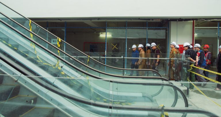 Pembangunan Basement Lapangan Merdeka Medan Masuki Tahap Akhir