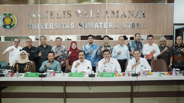 Majelis Wali Amanat USU Bahas Aset Dikuasai Pihak Lain