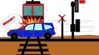 Dua Orang Tewas Tertabrak Kereta Api di Perlintasan Liar Deli Serdang