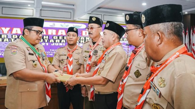 Topan Ginting Terpilih sebagai Ketua Kwarda Pramuka Sumut