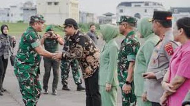 Tiba di Medan, KSAD Jenderal Maruli Simanjuntak Disambut Hangat Gubernur Sumut