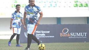 Gubernur Sumut Buka Mini Soccer Jurnalis Championship 2025