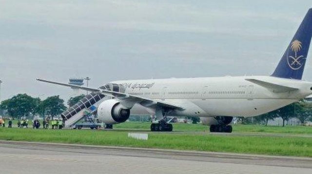 Ada Ancaman Bom, Saudia Airlines Mendarat Darurat di Kualanamu