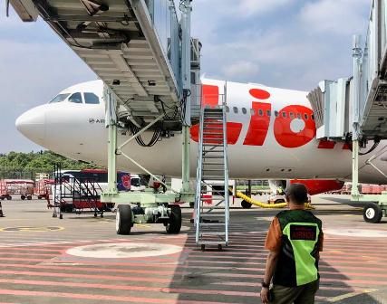 Penumpang Pesawat Lion Air Jakarta-Kualanamu Teriak Ada Bom Diamankan Polisi