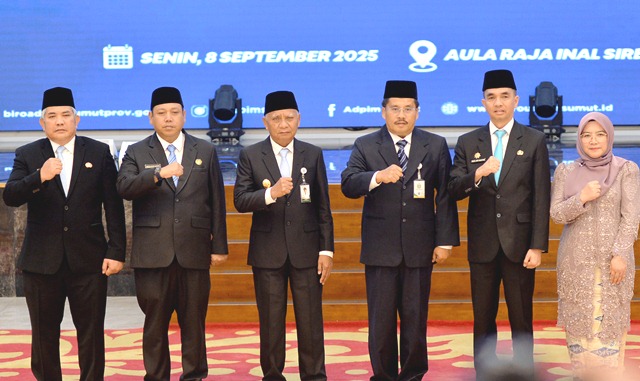 Pemprov Sumut Minta Para Pejabat Barunya Hadirkan Inovasi