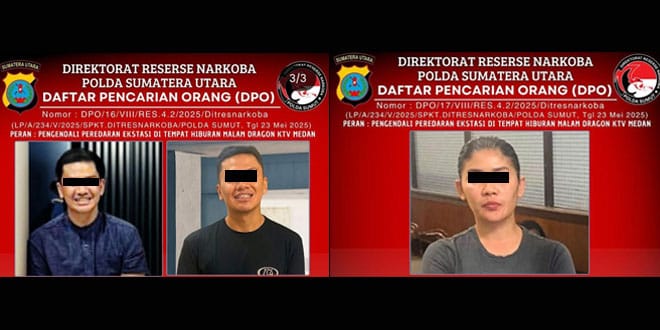 Polda Sumut Ajukan Tiga Buronan Kasus Narkoba Masuk Daftar "Red Notice"