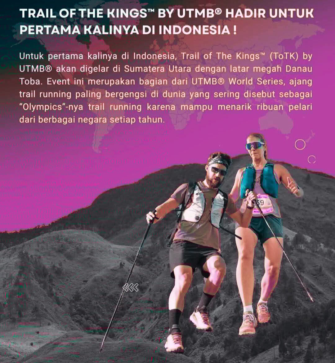Samosir Siap Sambut Peserta "Trail of The Kings UTMB 2025", Ini Jadwalnya