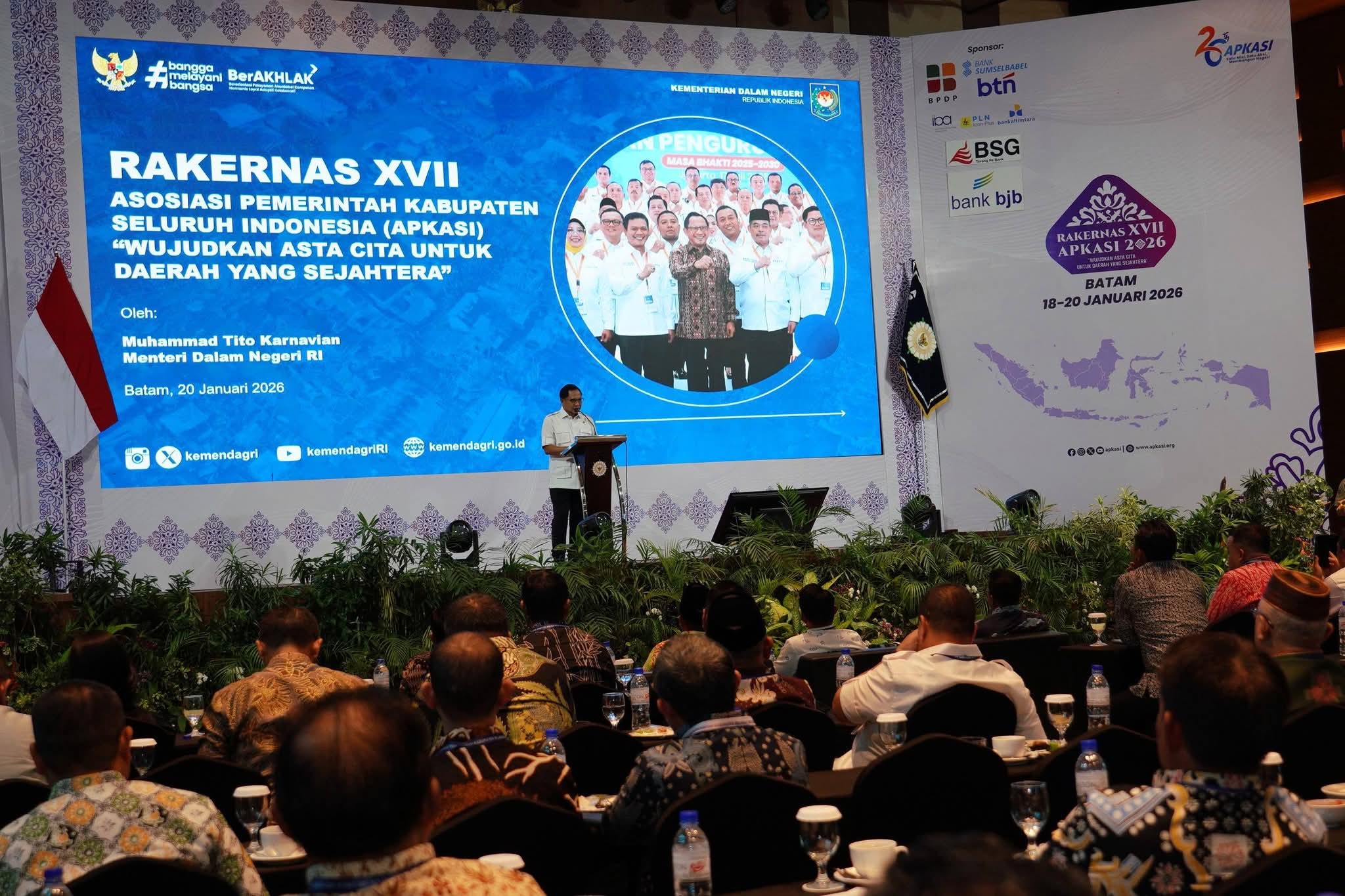 Vandiko Gultom Ikuti Rakernas XVII Apkasi