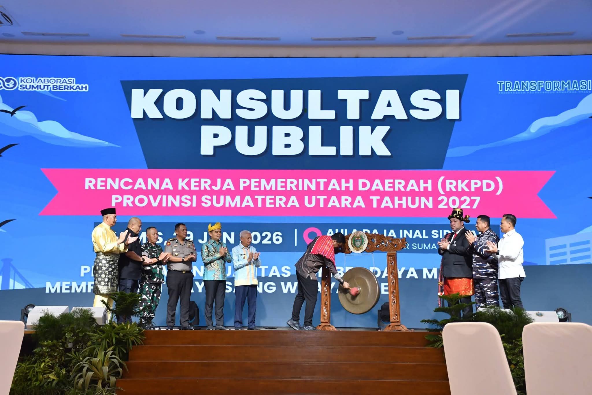 Konsultasi Publik RKPD Provsu Tahun 2027