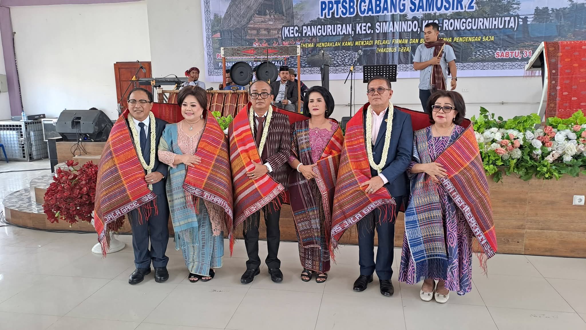 Wakil Bupati Samosir Hadiri Partangiangan Bonataon PPTSB Cabang Samosir 2