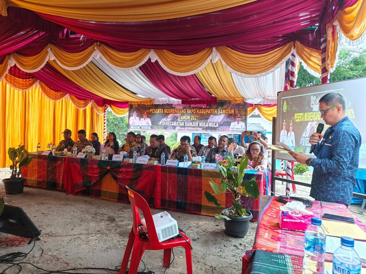Musrenbang RKPD Kabupaten Samosir Tahun 2027