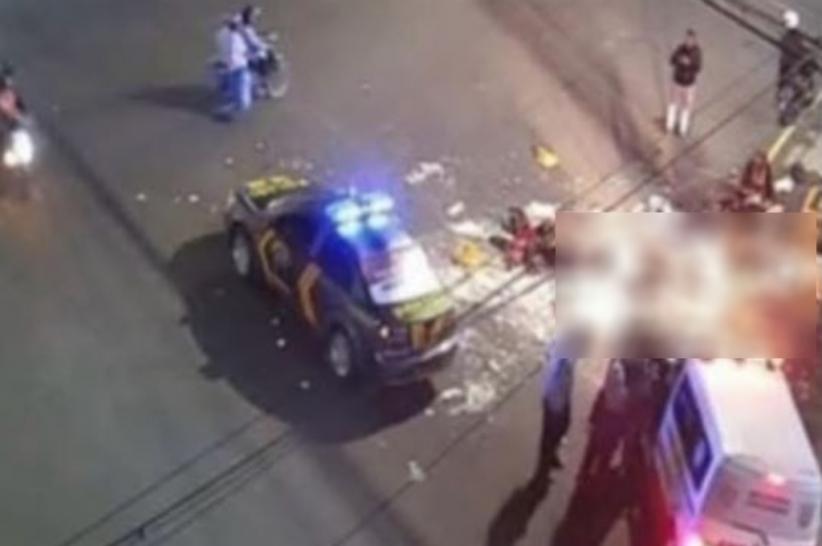 kecelakaan_dua_motor_tabrakan_di_semarang Perempatan Milo