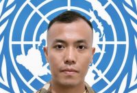 Praka Rico Pramudia, prajurit Indonesia dalam misi perdamaian UNIFIL, yang gugur setelah mengalami luka berat akibat ledakan artileri dari tank Israel di dekat kota Adchit Al Qusayr pada 29 Maret 2026. Foto: Ist.