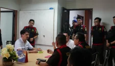 Tim penyidik Kejaksaan Tinggi Sumatera Utara (Kejati Sumut) melakukan penggeledahan pada Kantor Satuan Kerja (satker) Sumatera II Perumahan dan Kawasan Permukiman (PKP) Sumatera II, di Jalan Gunung Krakatau Medan, Senin (27/4/2026).