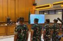 4 anggota TNI hadir di sidang perdana penyiraman air keras ke aktivis KontraS Andrie Yunus pada Rabu (29/4/2026). Foto: Ist.