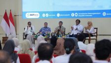 Foto: Menteri Ketenagakerjaan Yassierli (tengah) dalam kegiatan Pelatihan Vokasi Nasional (PVN) Batch I Tahun 2026 di Balai Besar Pelatihan Vokasi dan Produktivitas (BBPVP) Serang, Banten, Rabu (29/4/2026). Dalam kesempatan tersebut, Menaker menekankan pentingnya penguatan pelatihan vokasi yang selaras dengan kebutuhan industri guna meningkatkan penyerapan tenaga kerja. Foto: Ist.