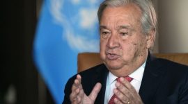 Sekjen PBB Antonio Guterres mendesak Israel untuk menghentikan serangan di Lebanon. Foto: Ist.