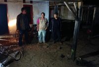 Seratusan rumah di Kabupaten Tapanuli Utara, Sumut, terdampak banjir bandang, tiga di antaranya hanyut. Foto: Ist.