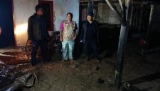 Seratusan rumah di Kabupaten Tapanuli Utara, Sumut, terdampak banjir bandang, tiga di antaranya hanyut. Foto: Ist.