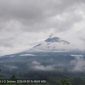 Foto: Gunung Semeru saat teramati mengeluarkan asap dan abu vulkanis pada Kamis, 30 April 2026. Gunung tertinggi di Pulau Jawa ini meletus pada pukul 15.47 WIB dengan tinggi kolom abu mencapai sekitar 500 meter di atas puncak dan berarah ke barat daya.