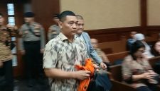 Irvian Bobby Mahendro atau sultan Kemnaker dalam sidang pemerasan pengurusan sertifikasi K3. Foto: Ist.