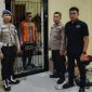 Foto: Suasana saat proses pemeriksaan dan penempatan khusus (patsus) terhadap Kompol DK di lingkungan Polda Sumatera Utara. 