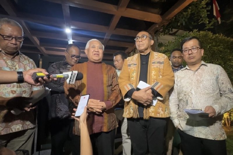 Mantan Ketua Umum PP Muhammadiyah, Din Syamsuddin mendesak polisi tidak melanjutkan laporan terhadap Wapres ke-10 dan 12 Jusuf Kalla (JK). Foto: Ist.