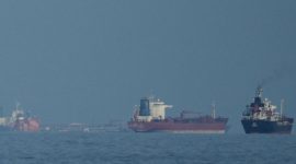 Presiden AS Donald Trump memperbarui kebijakan kerasnya terhadap Iran, AS tak hanya memblokade pelabuhan-pelabuhan Iran namun juga Selat Hormuz. Foto: Ist.