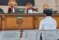 Sidang vonis bos eFishery Gibran Huzaifah. Foto: Ist.