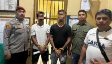 Dua penikam Nus Kei ditahan di Rutan Polda Maluku usai ditetapkan sebagai tersangka. Foto: Ist.