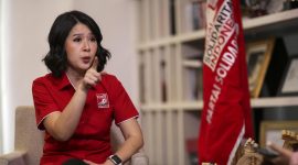 Wakil Ketua Dewan Pembina PSI, Grace Natalie. Pihak partai menegaskan tidak akan memberikan bantuan hukum secara kelembagaan terkait kasus yang menjeratnya, karena dinilai merupakan tanggung jawab pribadi dan bukan urusan partai. Foto: Ist.