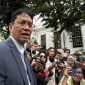 Menteri Keuangan Purbaya Yudhi Sadewa saat memberikan keterangan pers di Kompleks Istana Kepresidenan Jakarta, Selasa (5/5/2026). Ia menegaskan bahwa fondasi ekonomi nasional masih baik dengan pertumbuhan mencapai 5,61 persen, namun perbaikan nilai tukar rupiah merupakan wewenang dan tugas Bank Indonesia. Foto: Ist.