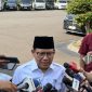 Menteri Koordinator Bidang Pemberdayaan Masyarakat, Muhaimin Iskandar atau Cak Imin, memberikan keterangan pers di Kompleks Istana Kepresidenan Jakarta, Selasa (12/5/2026), usai dipanggil dan melaporkan progres tugas kepada Presiden Prabowo Subianto. Foto: Ist.
