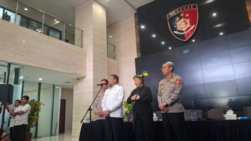 Wakil Kepala Badan Gizi Nasional (BGN) Sony Sanjaya dan Polri selidiki praktik jual beli titik SPPG. Foto: Ist.