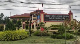Markas Besar Daerah (Mapolda) Sumatera Utara di Jalan Sisingamangaraja, Medan, tempat dilaksanakannya sidang Komisi Kode Etik Polri (KKEP) yang memutus pemberhentian tidak dengan hormat (PTDH) terhadap Kompol Dedi Kurniawan terkait kasus dugaan penyalahgunaan narkotika. Foto: Ist.