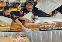 ​Sinergi Bea Cukai dan TNI Gagalkan Peredaran Pita Cukai Palsu Senilai Rp 570 Miliar. (Foto:Ist) 