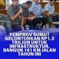 Konferensi pers penyampaian rencana pembangunan infrastruktur tahun 2026 di Lingkungan Pemprov Sumut, Selasa (26/5/2026). Kepala Dinas Bina Marga, Bina Konstruksi dan Cipta Karya Sumut, Chandra Dalimunthe (kiri), menjelaskan alokasi anggaran sebesar Rp1,372 triliun untuk pembangunan dan pemeliharaan jalan serta jembatan, menargetkan pembangunan 141 kilometer jalan baru melalui Program PHTC dan PSD guna meningkatkan konektivitas wilayah. Foto: Ist.