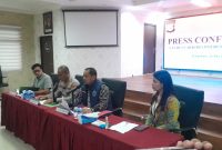 Foto : BNN dan Polresta Pekanbaru saat Memberikan Kepada awak Media di Pekanbaru. Sumber : Riauaktual
