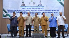 Perkuat Tata Kelola, Pemkab Samosir Gelar FGD Mitigasi Risiko Hukum Pengadaan Barang dan Jasa. (Foto:Ist) 