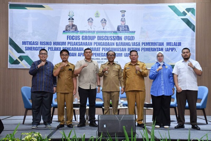 Perkuat Tata Kelola, Pemkab Samosir Gelar FGD Mitigasi Risiko Hukum Pengadaan Barang dan Jasa. (Foto:Ist) 