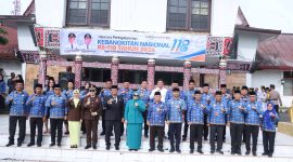 Wabup Dairi Wahyu Daniel Sagala Paparkan Progres Nyata Pembangunan Infrastruktur. (Foto:Ist) 