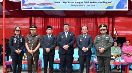 Bupati Samosir Pimpin Upacara Harkitnas 2026, Ajak Generasi Muda Bangkit di Era Digital. (Foto Ist) 