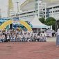 Suasana meriah di lokasi Gebyar dan Pameran Pendidikan Sumatera Utara 2026 di Kompleks Astaka, Deliserdang. Ribuan pengunjung, terutama siswa-siswi berseragam, memadati area acara yang menghadirkan berbagai stan pendidikan, UMKM, dan pertunjukan seni. Foto: Ist.