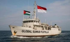Kemlu Konfirmasi 9 WNI Anggota Misi Kemanusiaan Global Sumud Flotilla Ditangkap Pasukan Israel