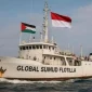 Ilustrasi Kapal Global Sumud Flotilla. Foto: Ist.